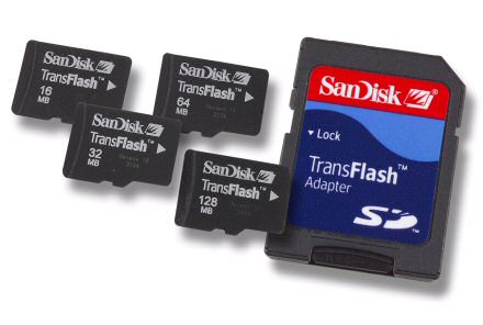 Преимущества и недостатки карт памяти TransFlash/microSD