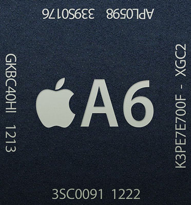 Новый смартфон iPhone 5 работает на процессоре A6