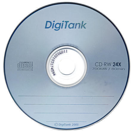 Как очистить CD RW диск?