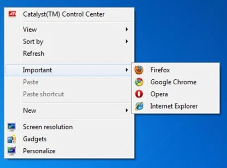 Как изменить пункты контекстного меню Windows?