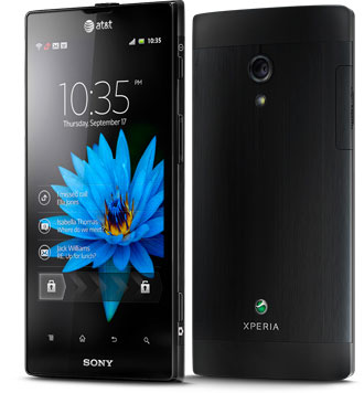 Смартфон Sony Xperia ion пока возможно купить только в США