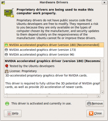 Как обновить драйверы устройств в Ubuntu?