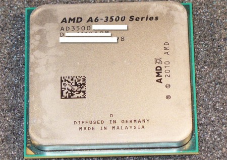 AMD Llano с тремя ядрами