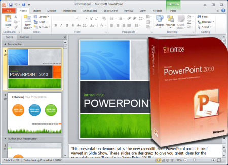 Как сделать из курсора мыши лазерный указатель в PowerPoint 2010?