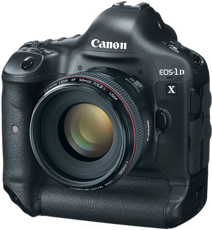 Уже в начале 2012 года Canon начнет продажи новой модели модель EOS 1D X