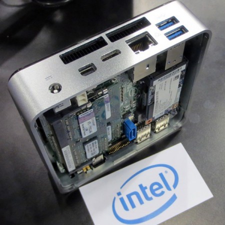 Мини ПК NUC на Intel Core 4 го поколения показала компания Intel