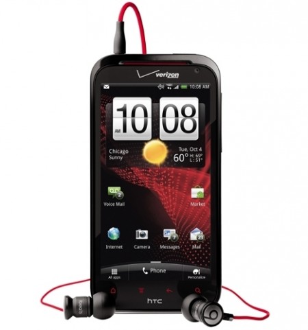 Смартфон Rezound от HTC и Verizon Wireless