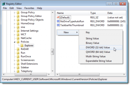Как полностью отключить диалоговое окно «Run…» («Выполнить…») в Windows?