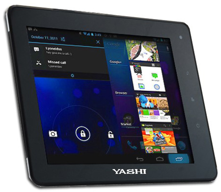 Планшет Yashi YPad A8 уже в магазинах Италии