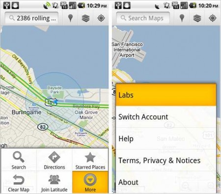 Как включить на Android смартфоне в приложении Google Maps дополнительные возможности?