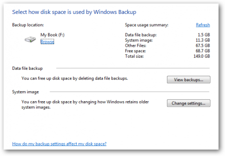 Как в Windows 7 восстановить данные из резервной копии?
