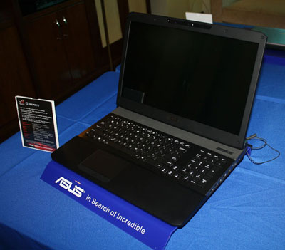 В ноутбуки ASUS ROG G55 и G75 будут встраиваться процессоры Intel Ivy Bridge 