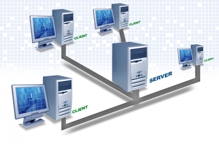 Клиент серверная технология приема и передачи данных