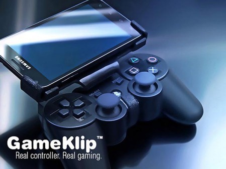 GameKlip превратит манипулятор PS3 в переносную игровую консоль