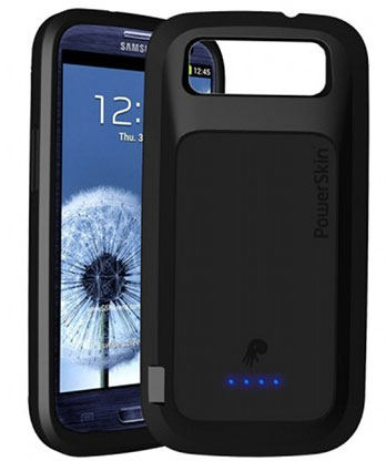 PowerSkin предлагает обладателям Samsung Galaxy S III чехол с аккумулятором