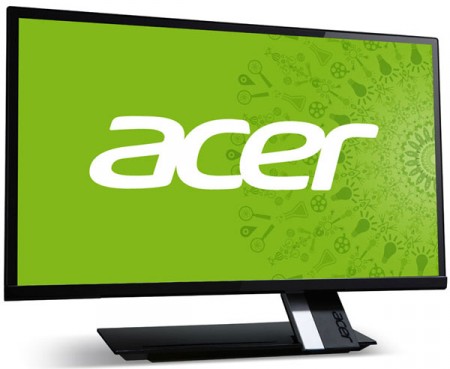 Очередной монитор Acer с несимметричной подставкой