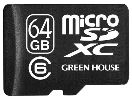 Green House начинает продажи новой карты памяти microSDXC на 64 ГБ