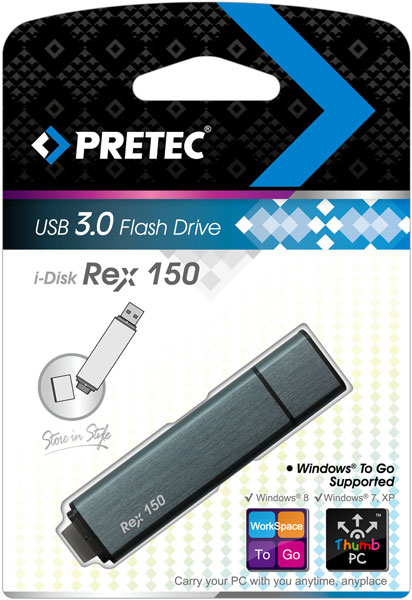 Компания Pretec начала выпускать флешки с функцией Windows To Go