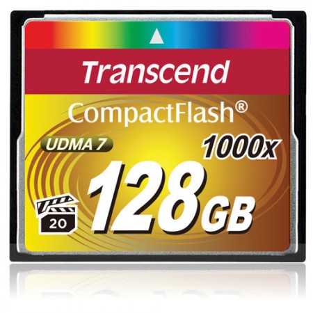 Transcend пополнила свой ассортимент новыми CompactFlash 1000x