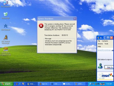Как отменить перезагрузку операционной системы Windows?