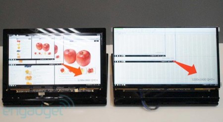 Sharp начинает выпуск экранов для ноутбуков с разрешением WQHD и WQHD+