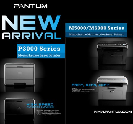 В новых принтерах и сканерах Mustek и Pantum установлен процессор CSR Quatro 4300