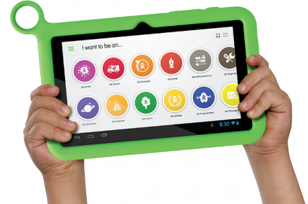 XO Tablet   детский планшет с резиновым чехлом