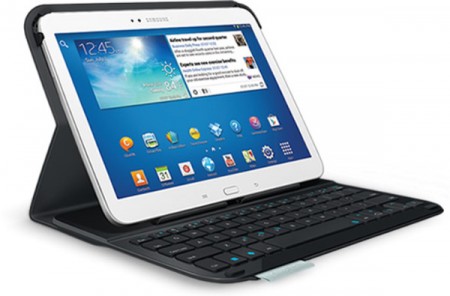 Logitech выпустила обложку с клавиатурой для Galaxy Tab 3