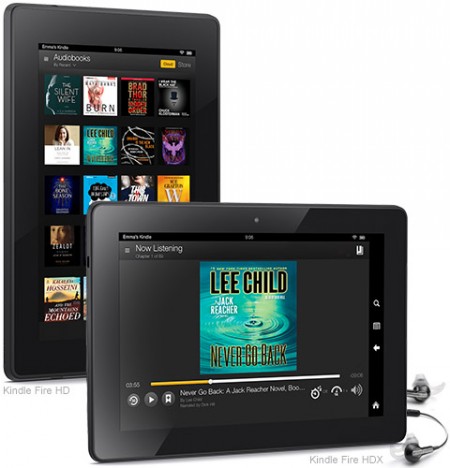 Новый 7 дюймовый планшет Amazon Kindle Fire HDX c разрешением Full HD