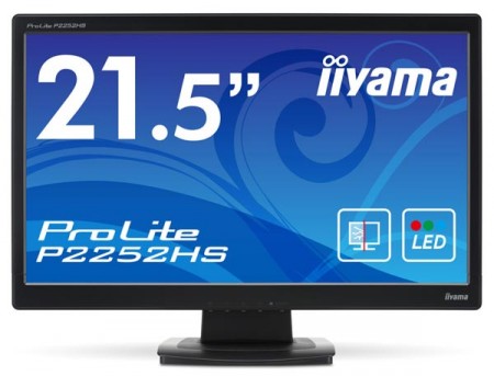 iiyama ProLite P2252HS   монитор со стеклянной защитой экрана